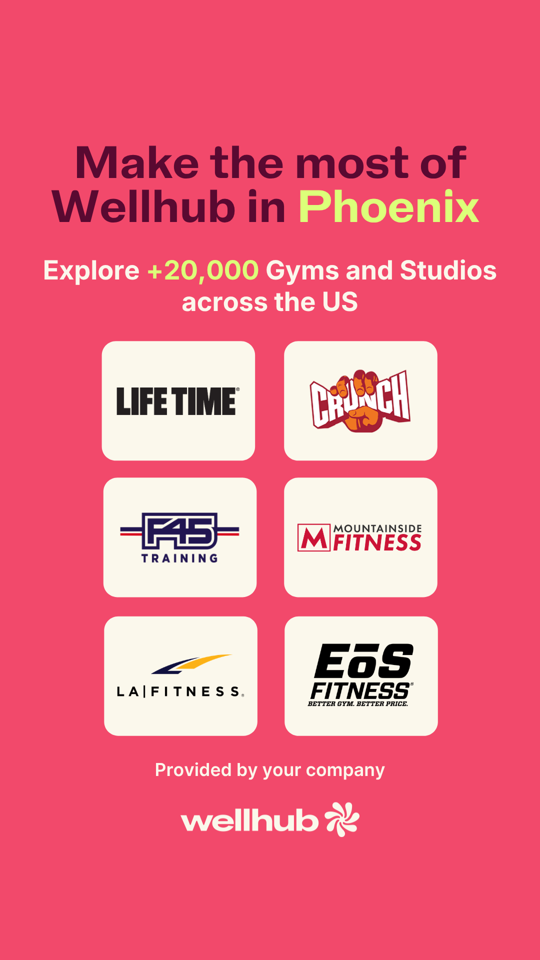 Wellhub Facebook ad