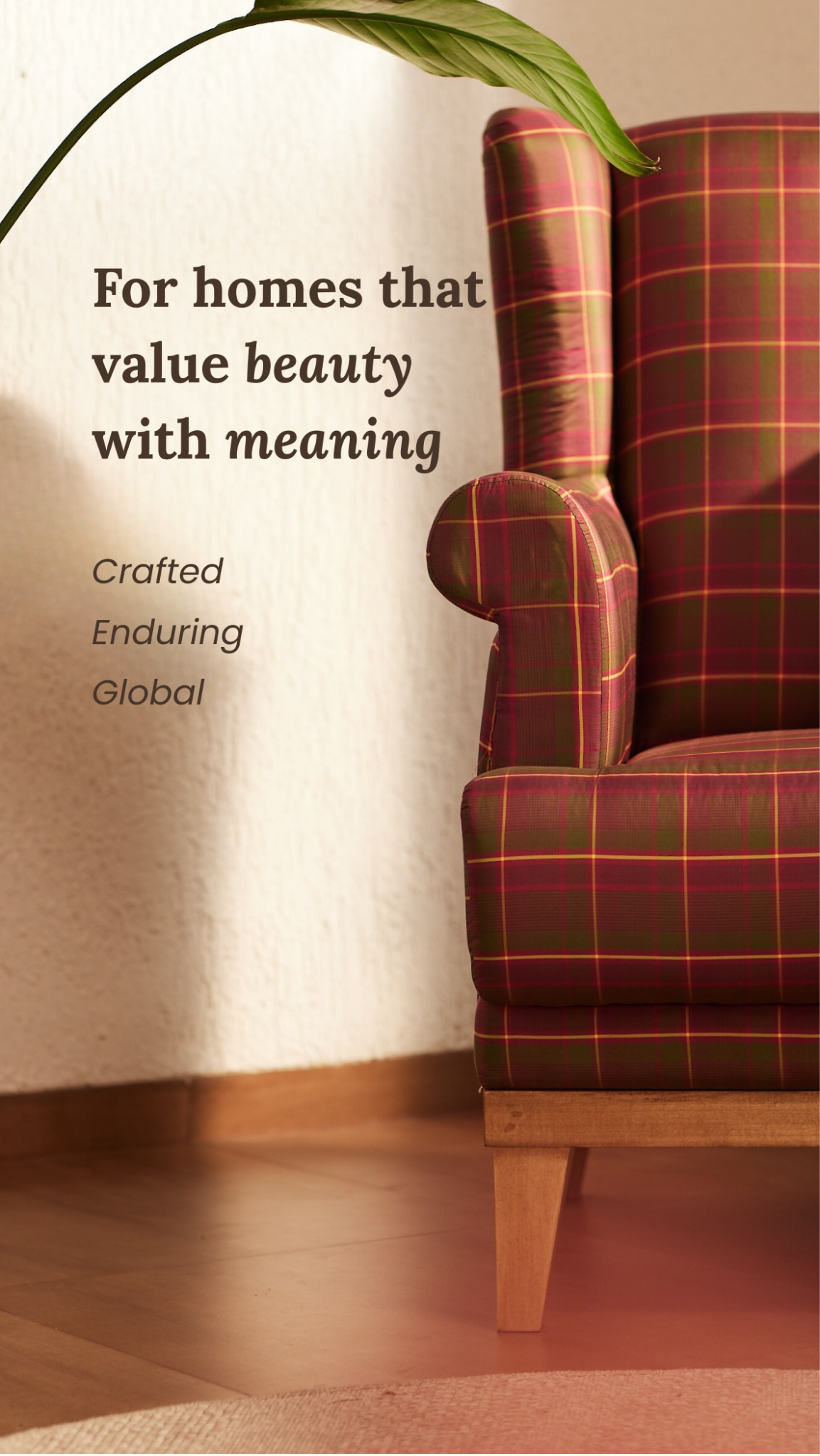 Furnicheer Facebook ad: A Global Design Language