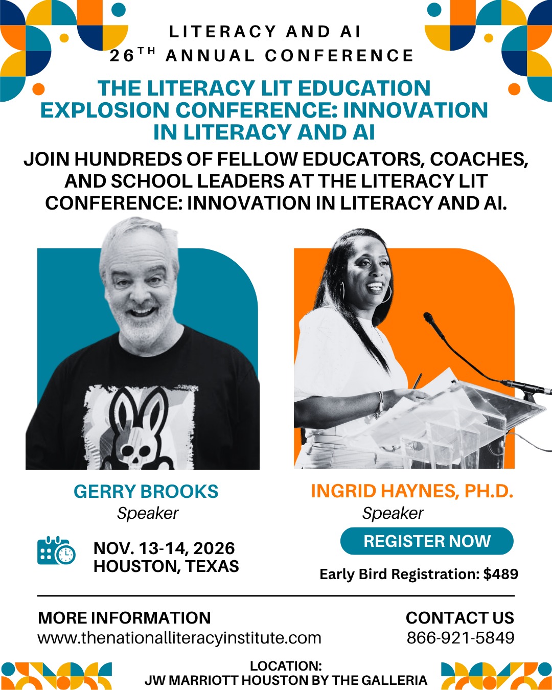 The National Literacy Professional Development Consortium Facebook ad