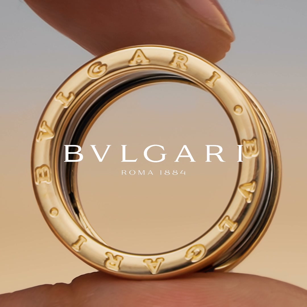 BVLGARI Facebook ad: Gold & Steel de B.zero1