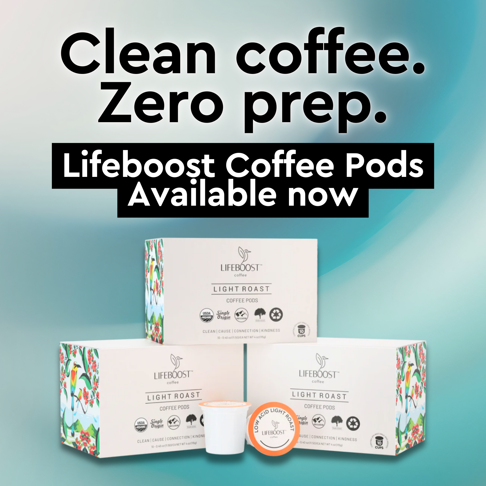 Lifeboost Coffee Facebook ad