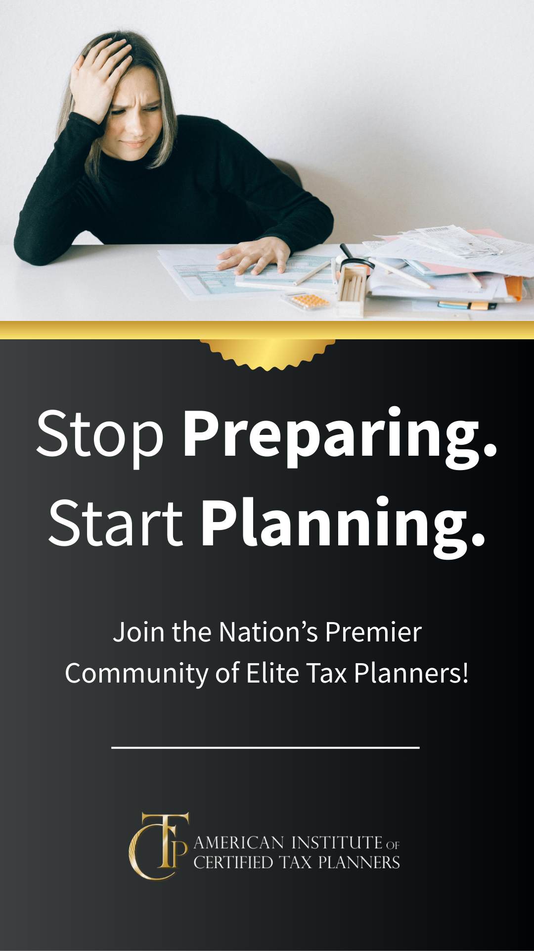 Certified Tax Coach | Tax Planning Strategy | Tax Reduction Specialists Facebook ad