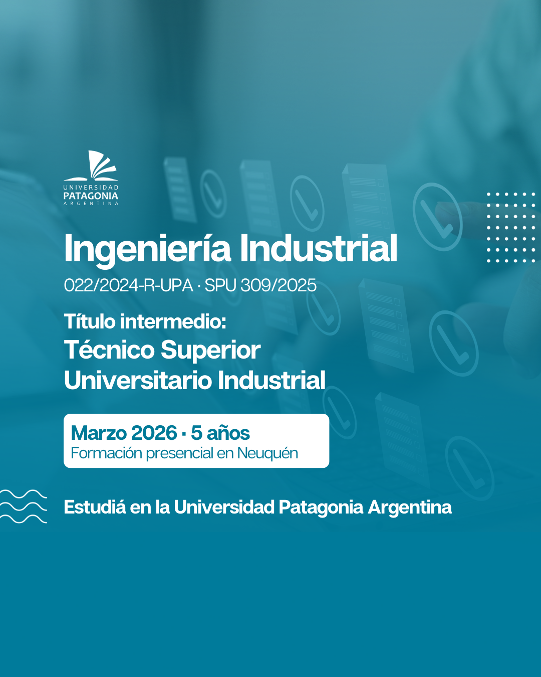 Universidad Patagonia Argentina Facebook ad