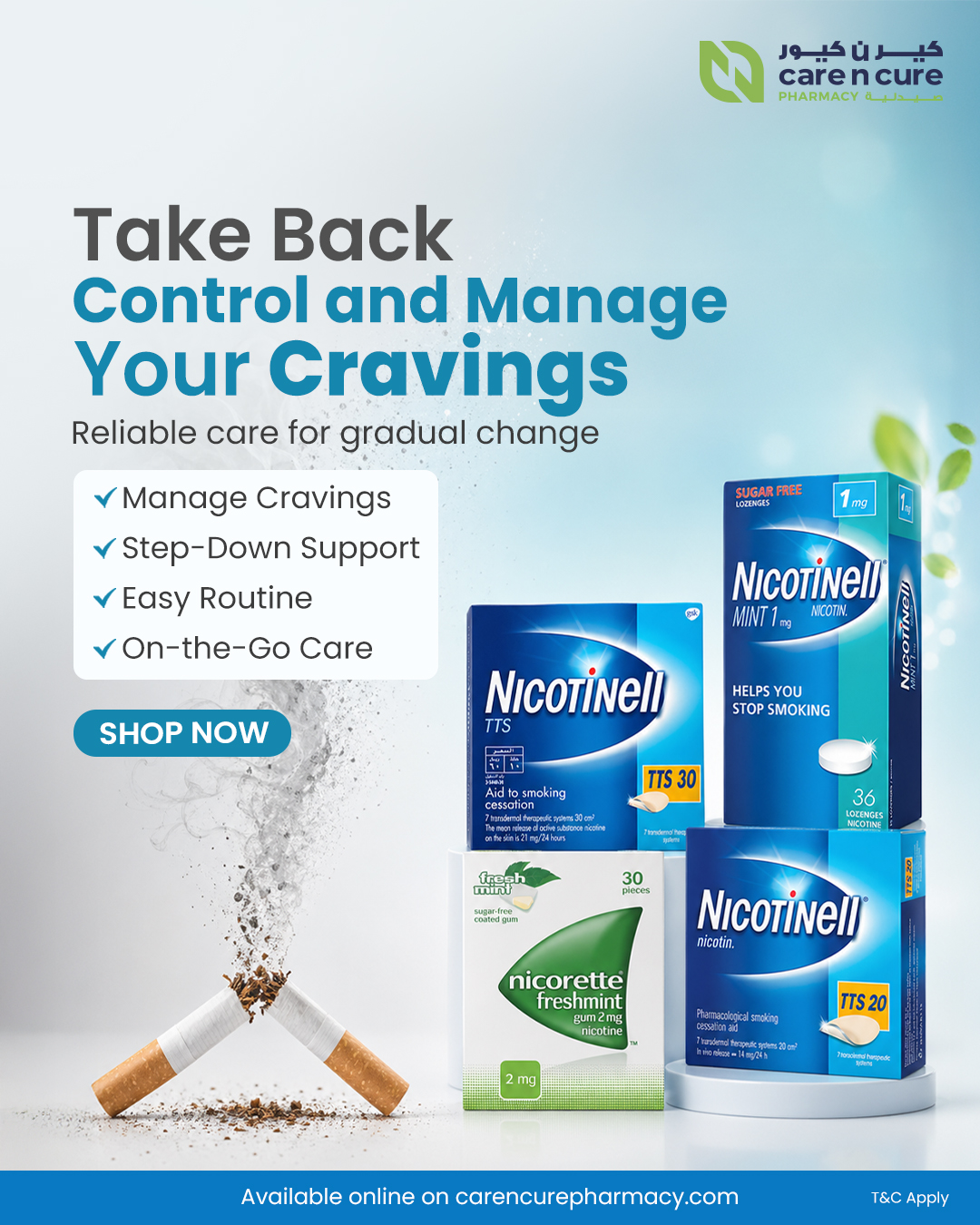 Care n Cure Pharmacy Facebook ad