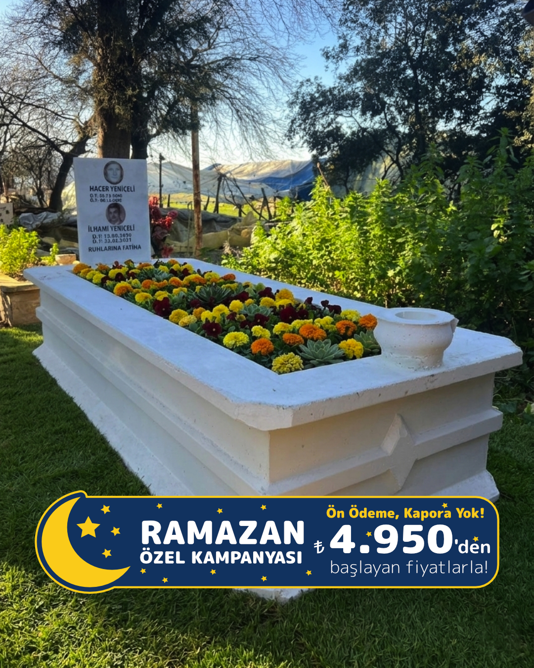 Ege Güven Mezar Facebook ad: Ege Bölgesi’nin en çok tercih edilen hazır mezar…