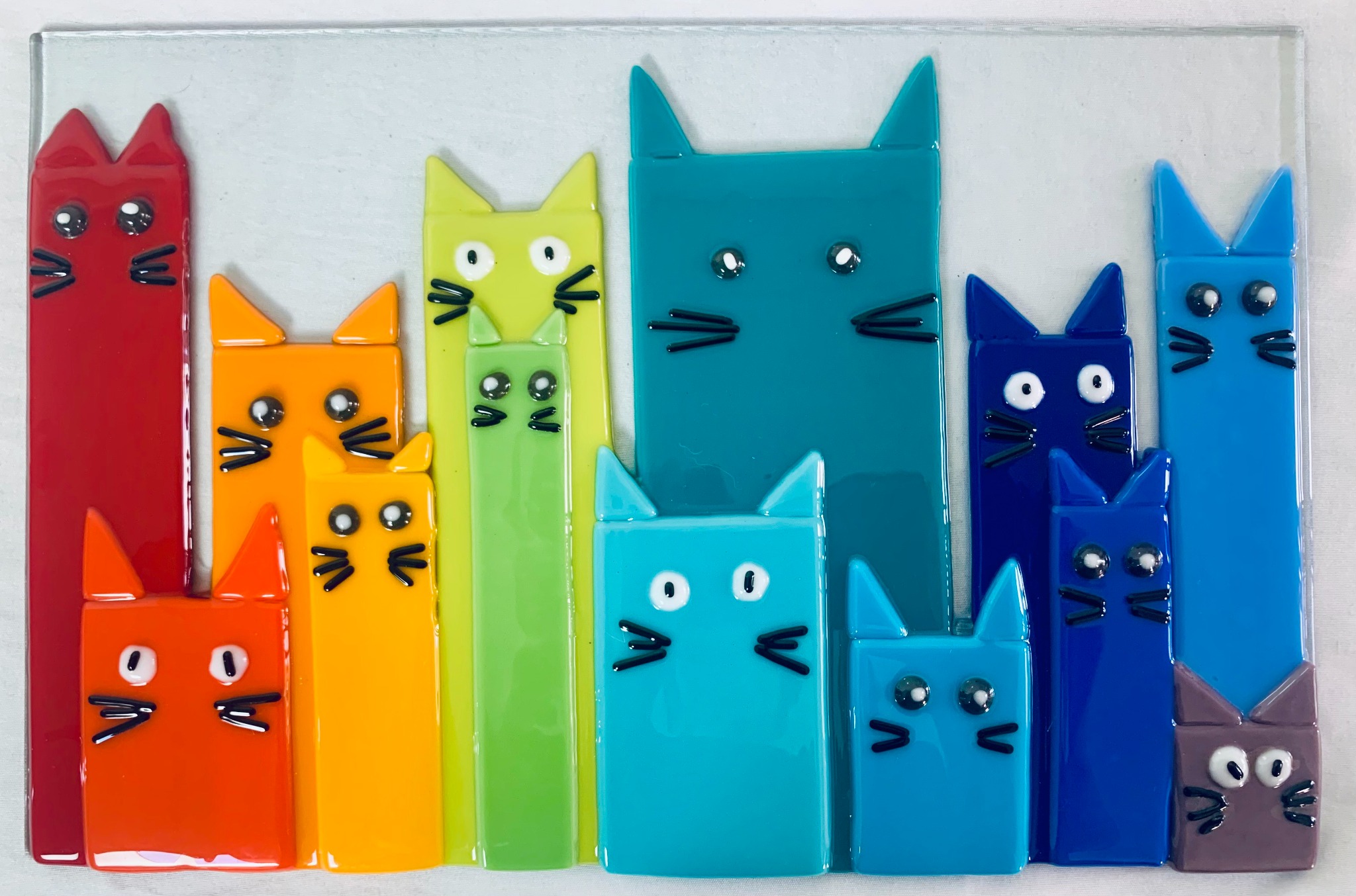 Merryl's Mosaics & Glass Studio Facebook ad: Glass Fusing Night Out