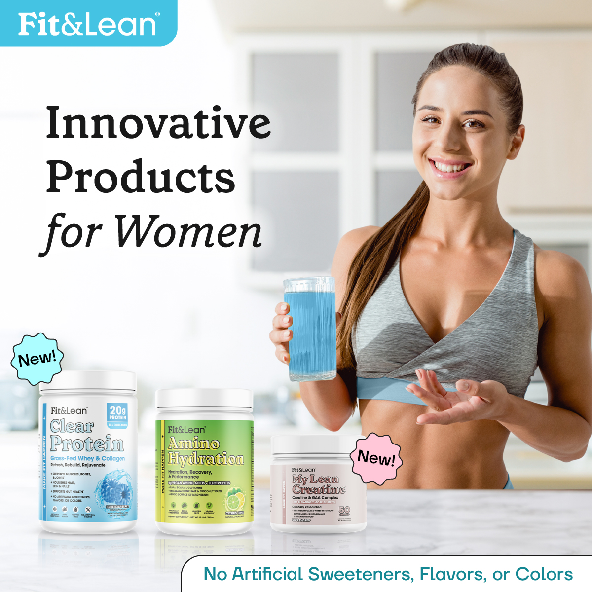 Fit&Lean Nutrition Facebook ad