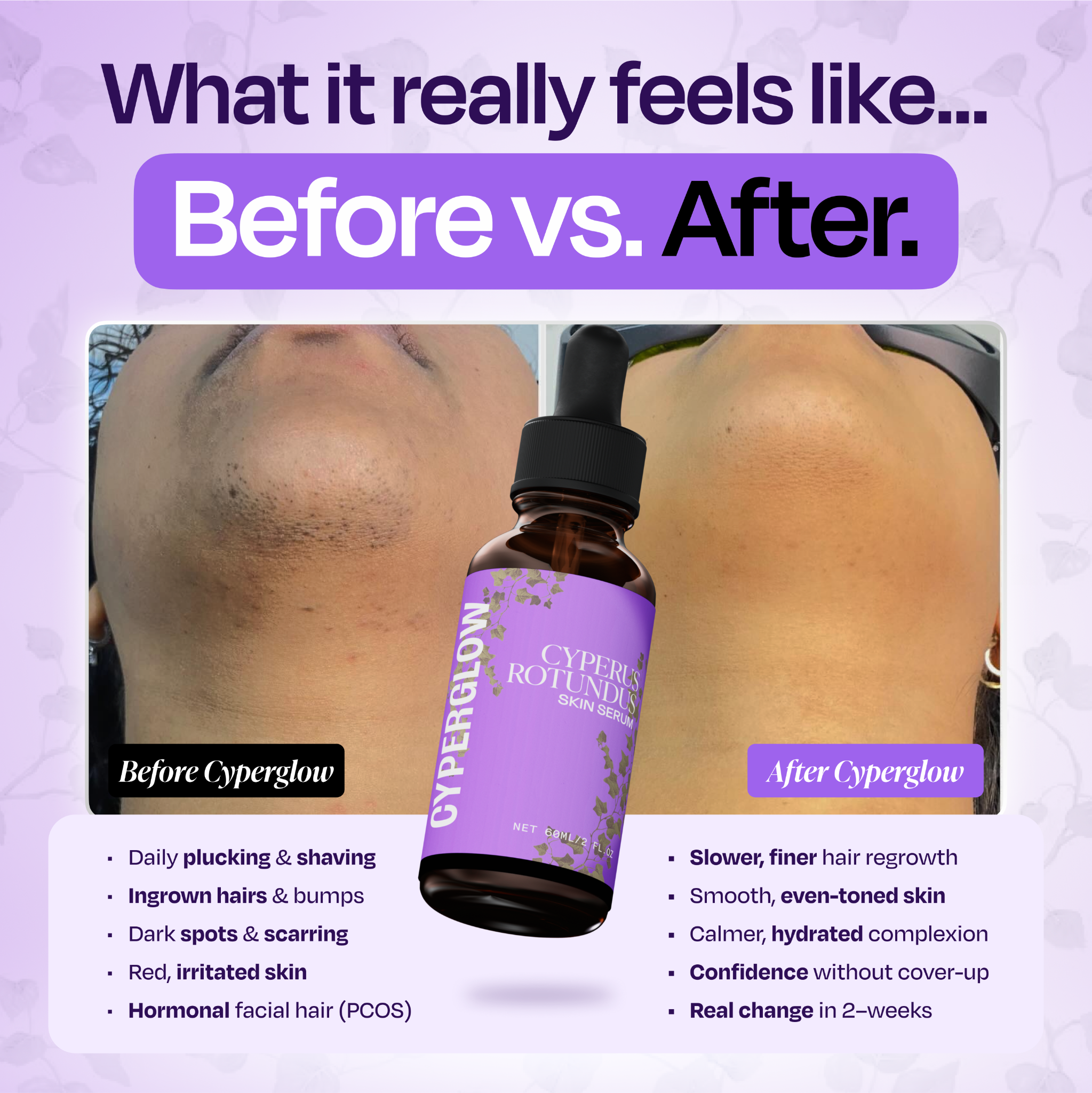 CyperGlow Facebook ad