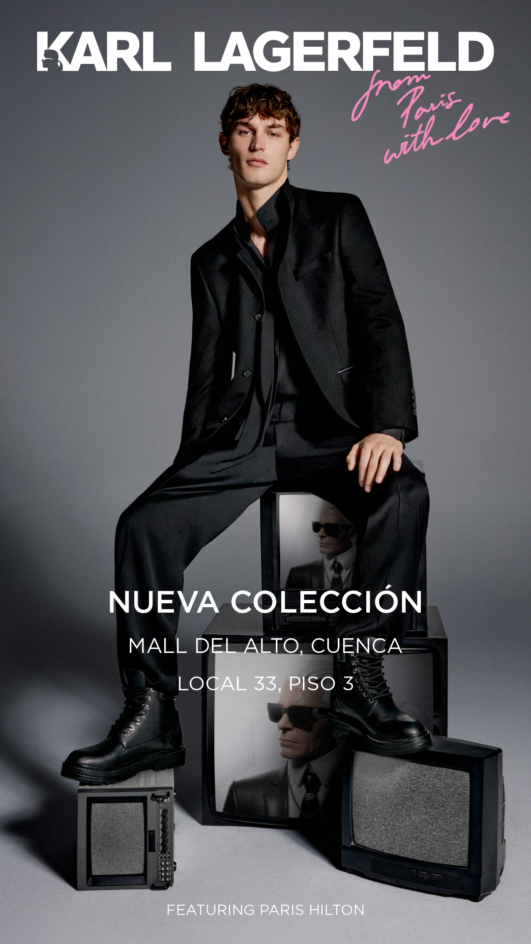 KARL LAGERFELD Facebook ad