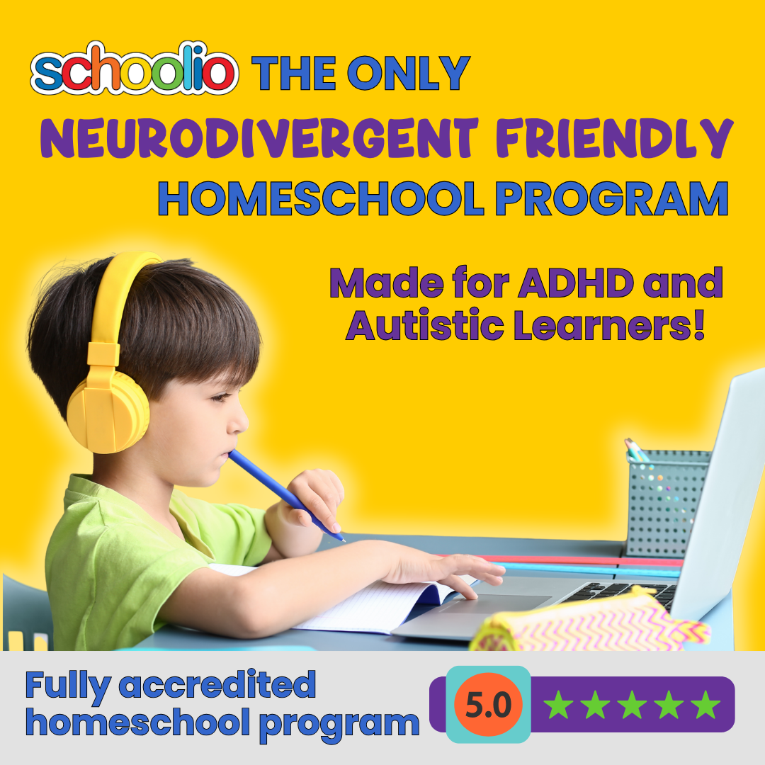 Schoolio Facebook ad: The right homeschool program can make ALL the…