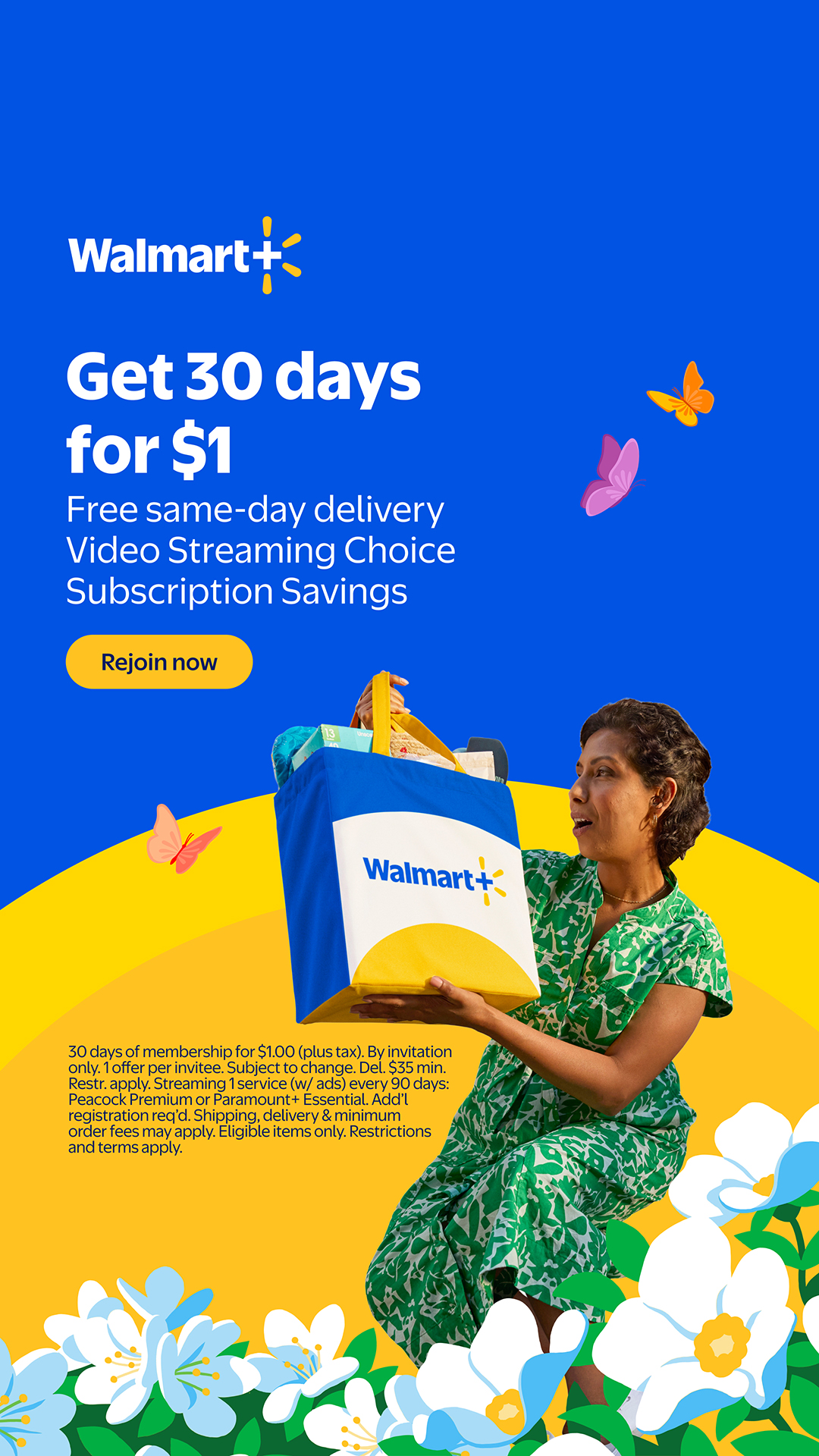 Walmart Facebook ad