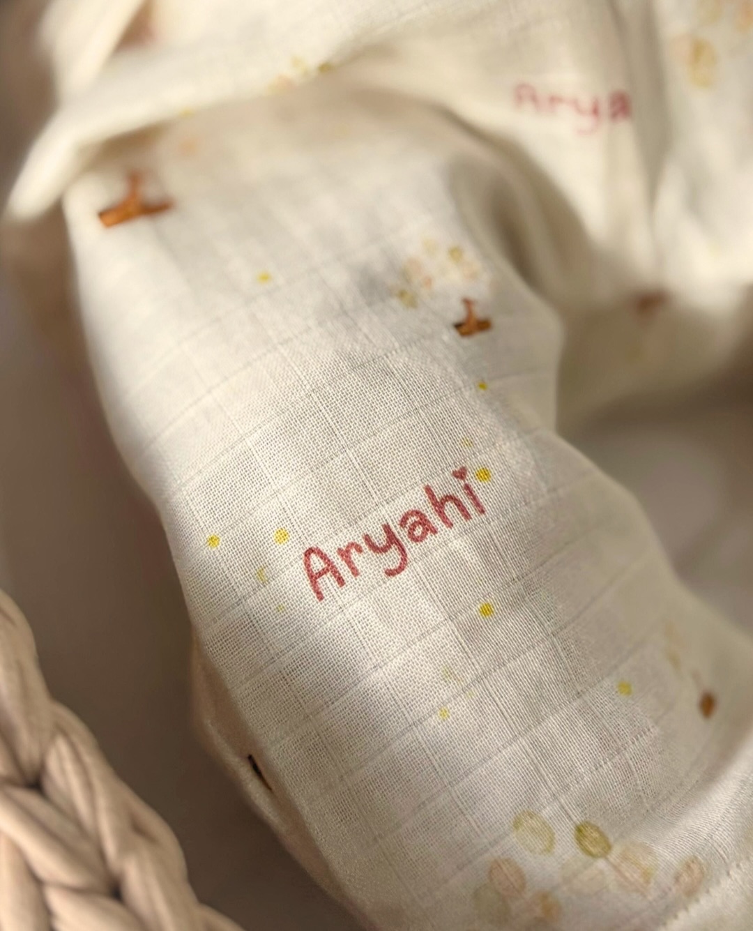 Trunk Box baby Facebook ad: Our flying giraffe angarkha, customised just for your…