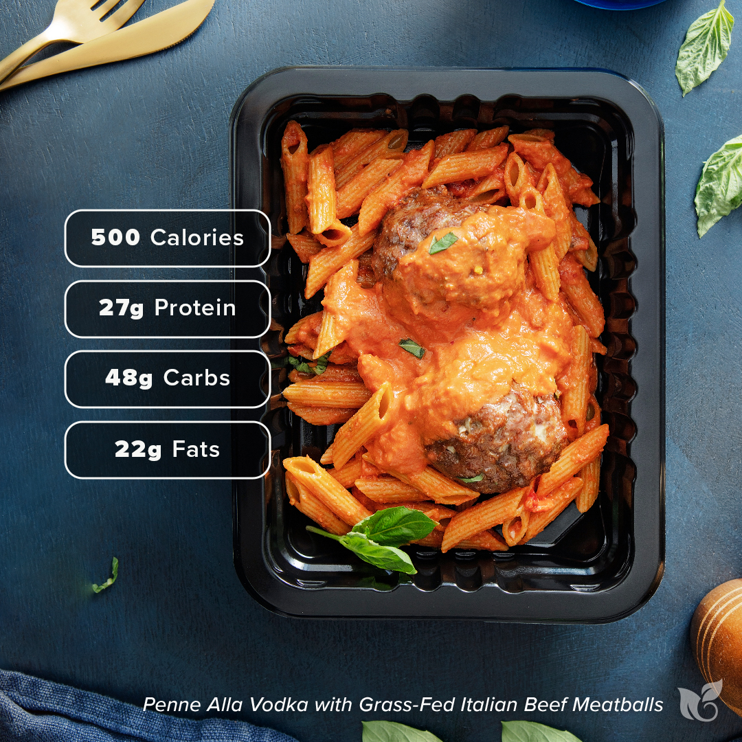 Metabolic Meals Facebook ad: Ready to eat in 3 min!