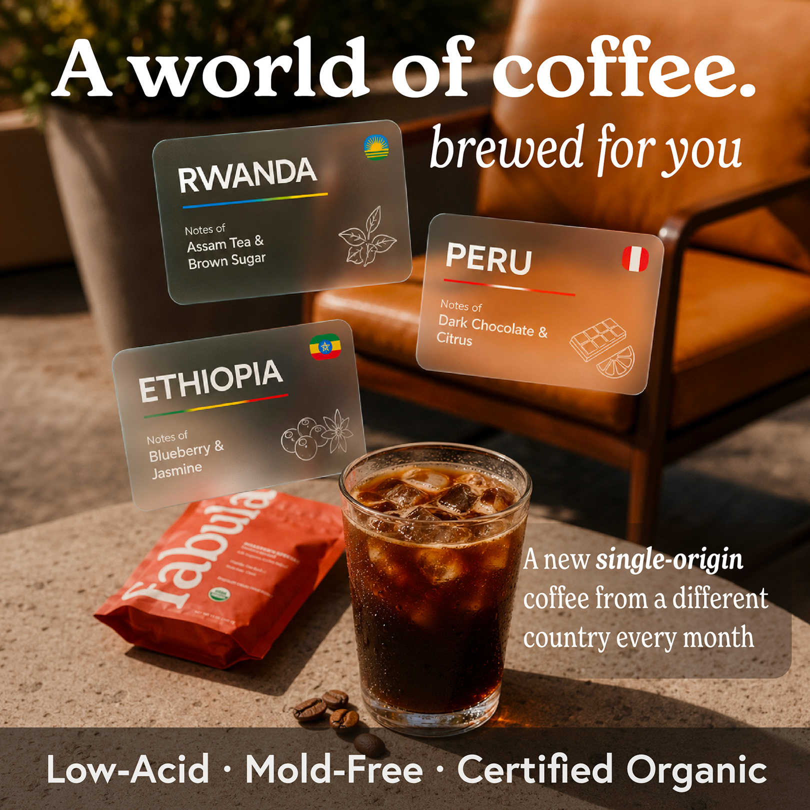 Fabula Coffee Facebook ad