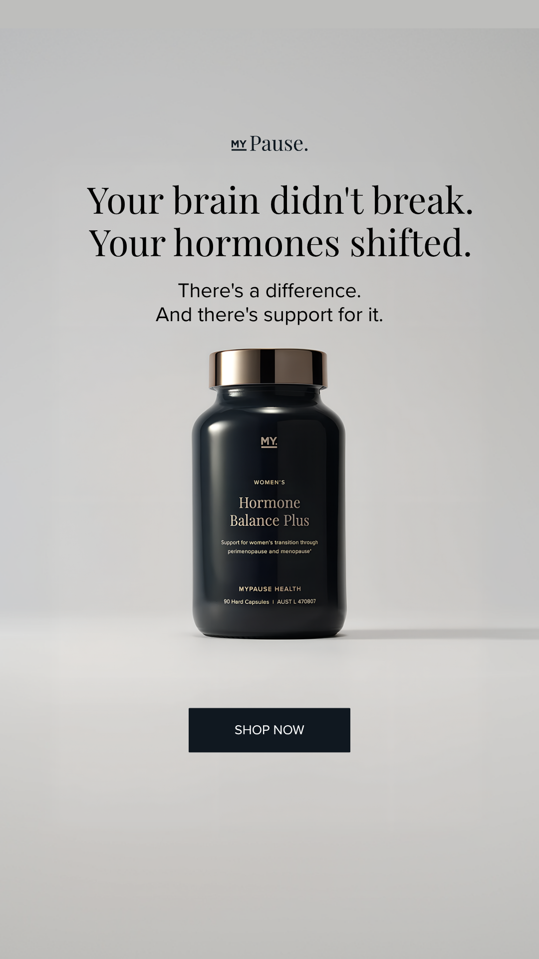 MyPause Health Facebook ad