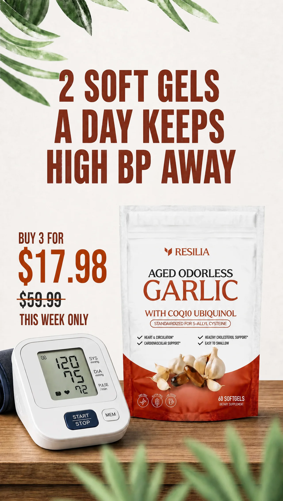 Vascular Wellness Report Facebook ad