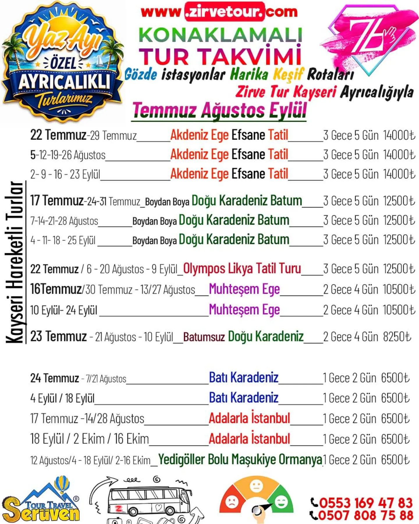 Zirve Tur Kayseri Facebook ad: Zirve Tur Ayrıcalığıyla 2026 yılı kampanyalar ve dip…