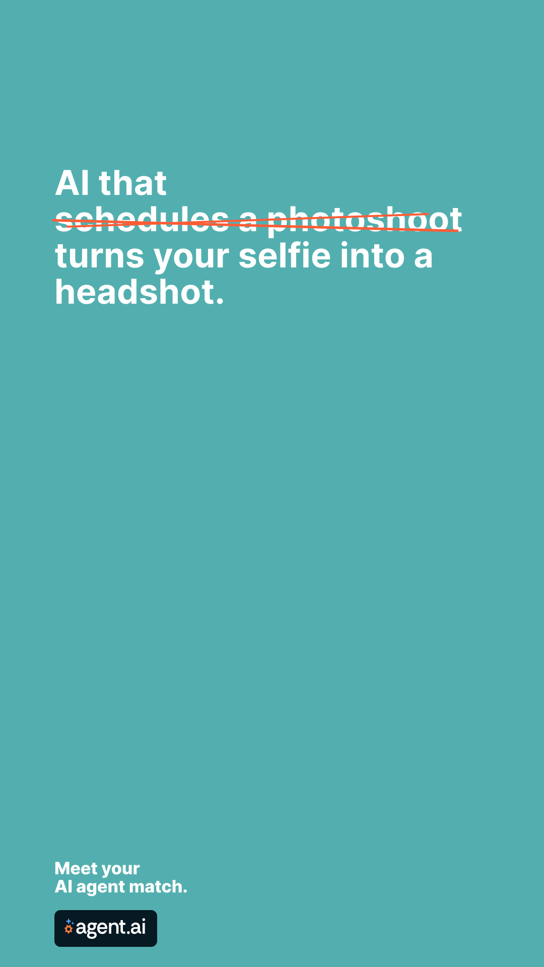 Agent.ai Facebook ad: Upload. Pick. Done.