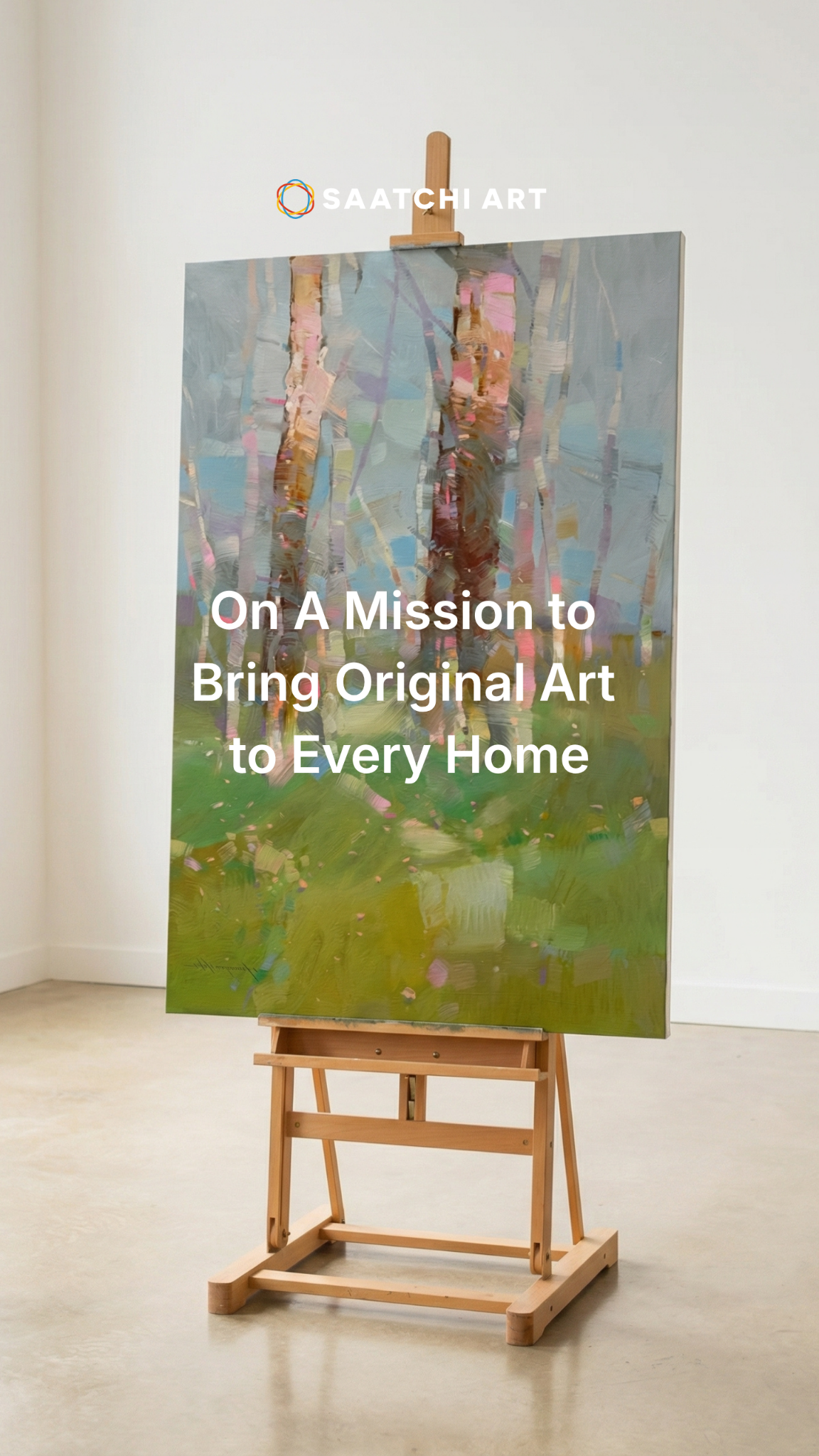 Saatchi Art Facebook ad