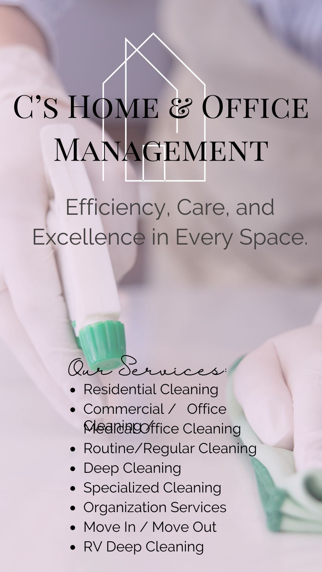 C's Home & Office Management Facebook ad