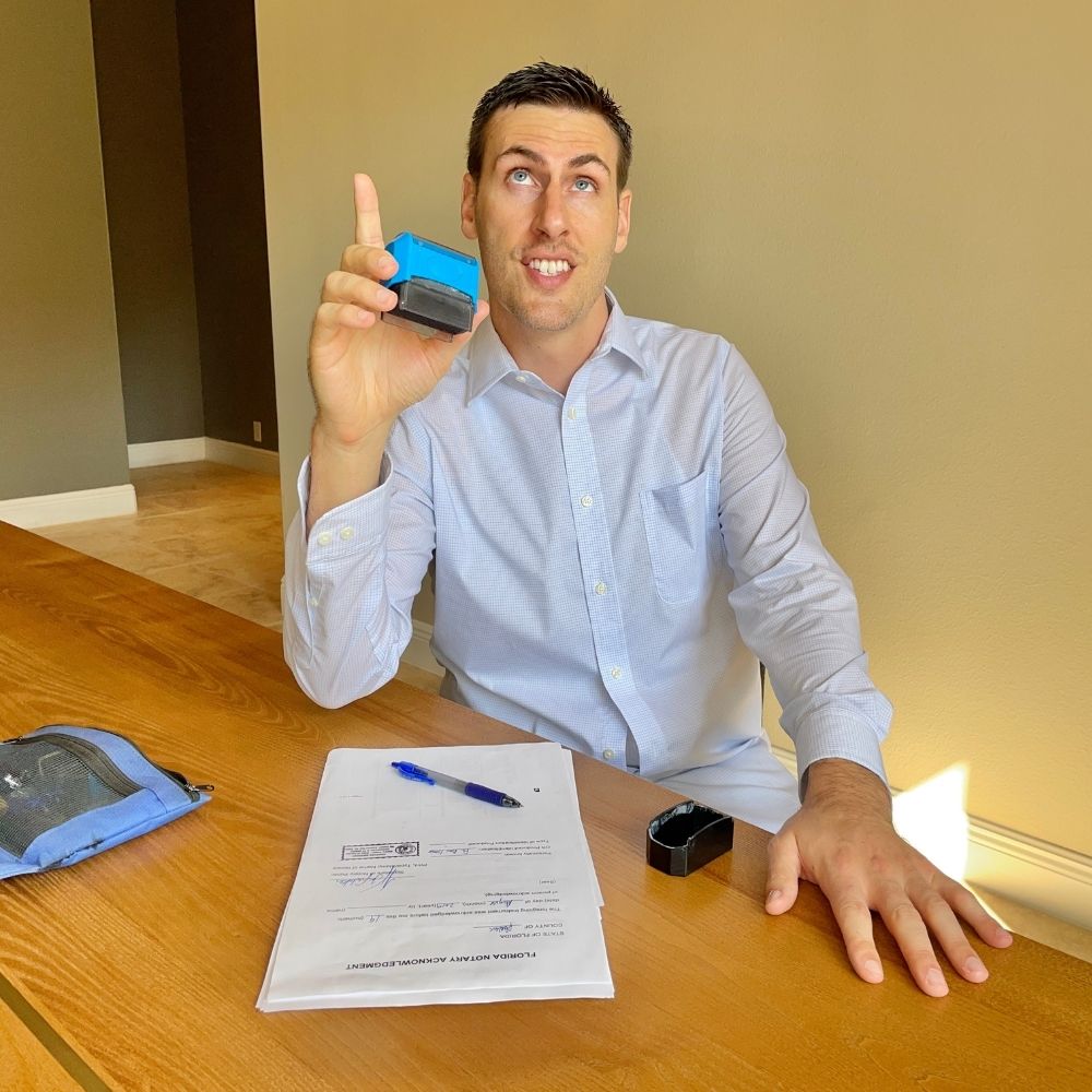 Notary Signing Agent Blueprint Facebook ad