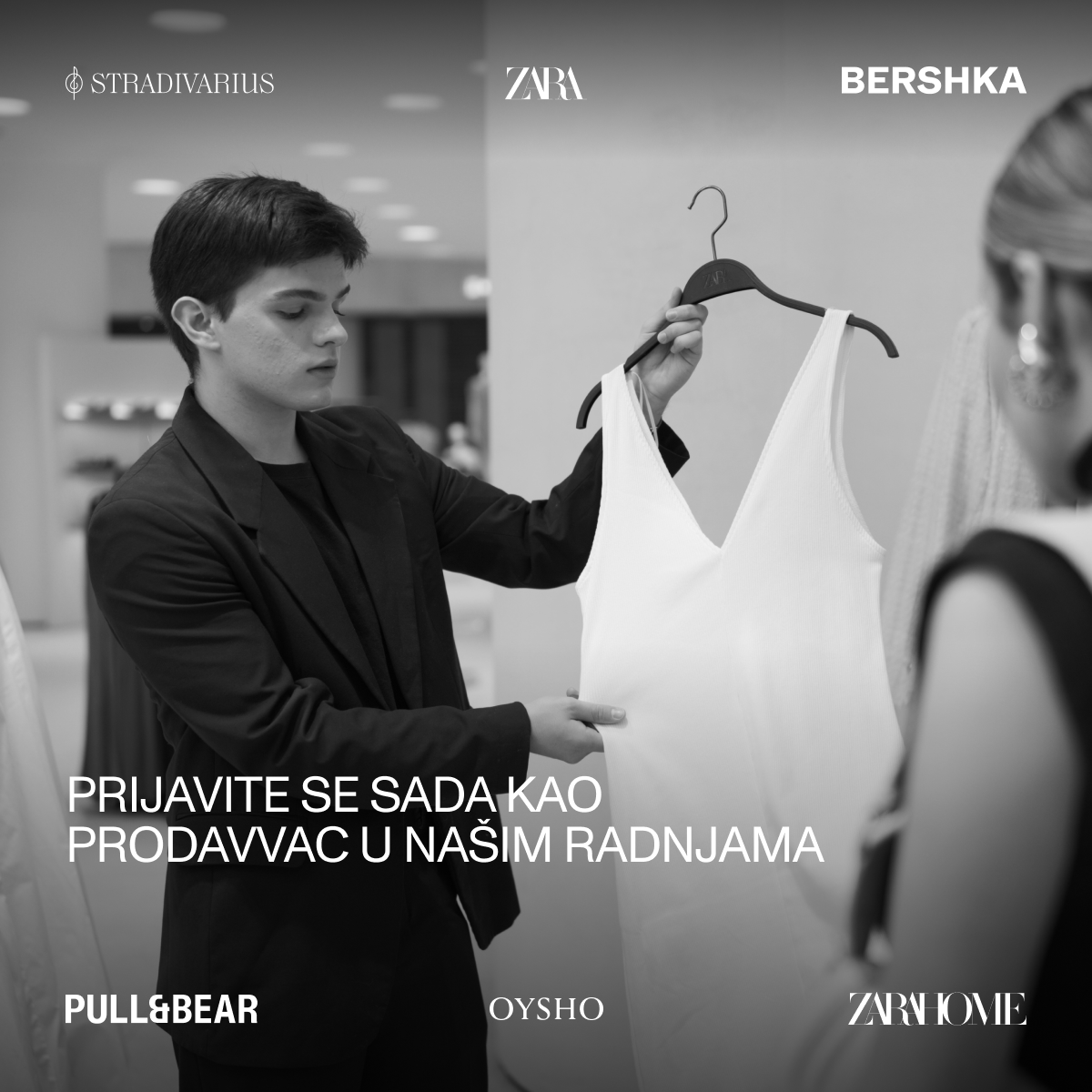 Inditex Careers Facebook ad