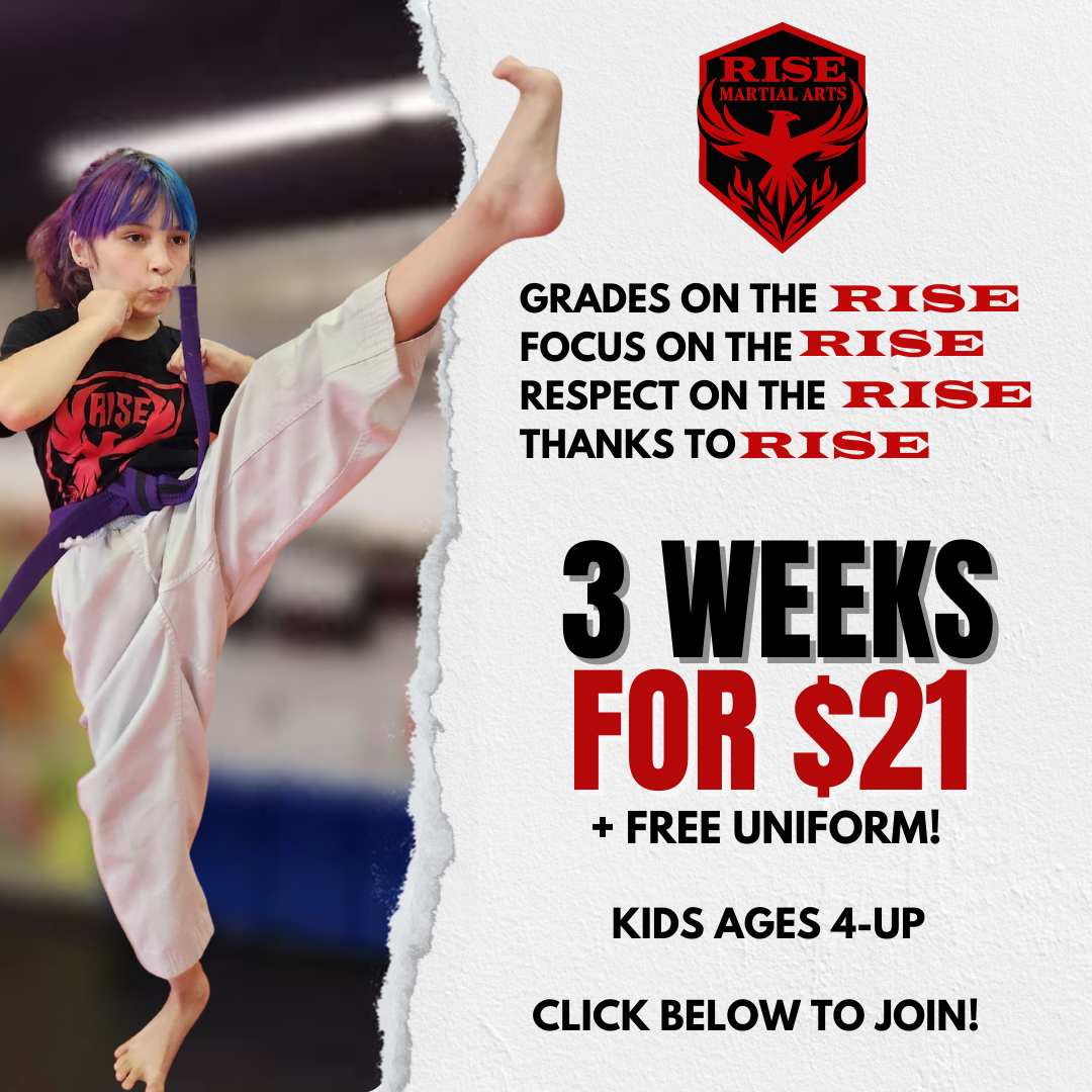 Rise Martial Arts- Lakewood Facebook ad
