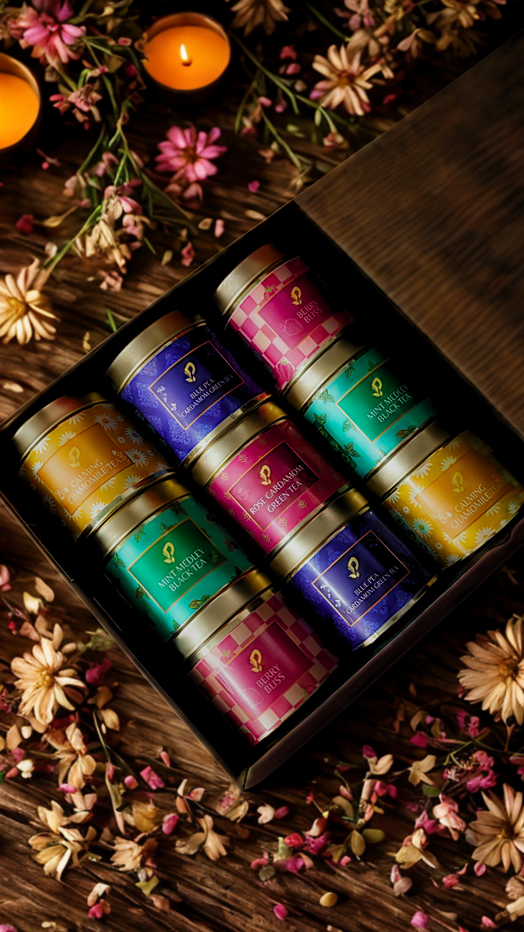 Pembroke Tea Facebook ad: Order Your Custom Tea Gifts Today