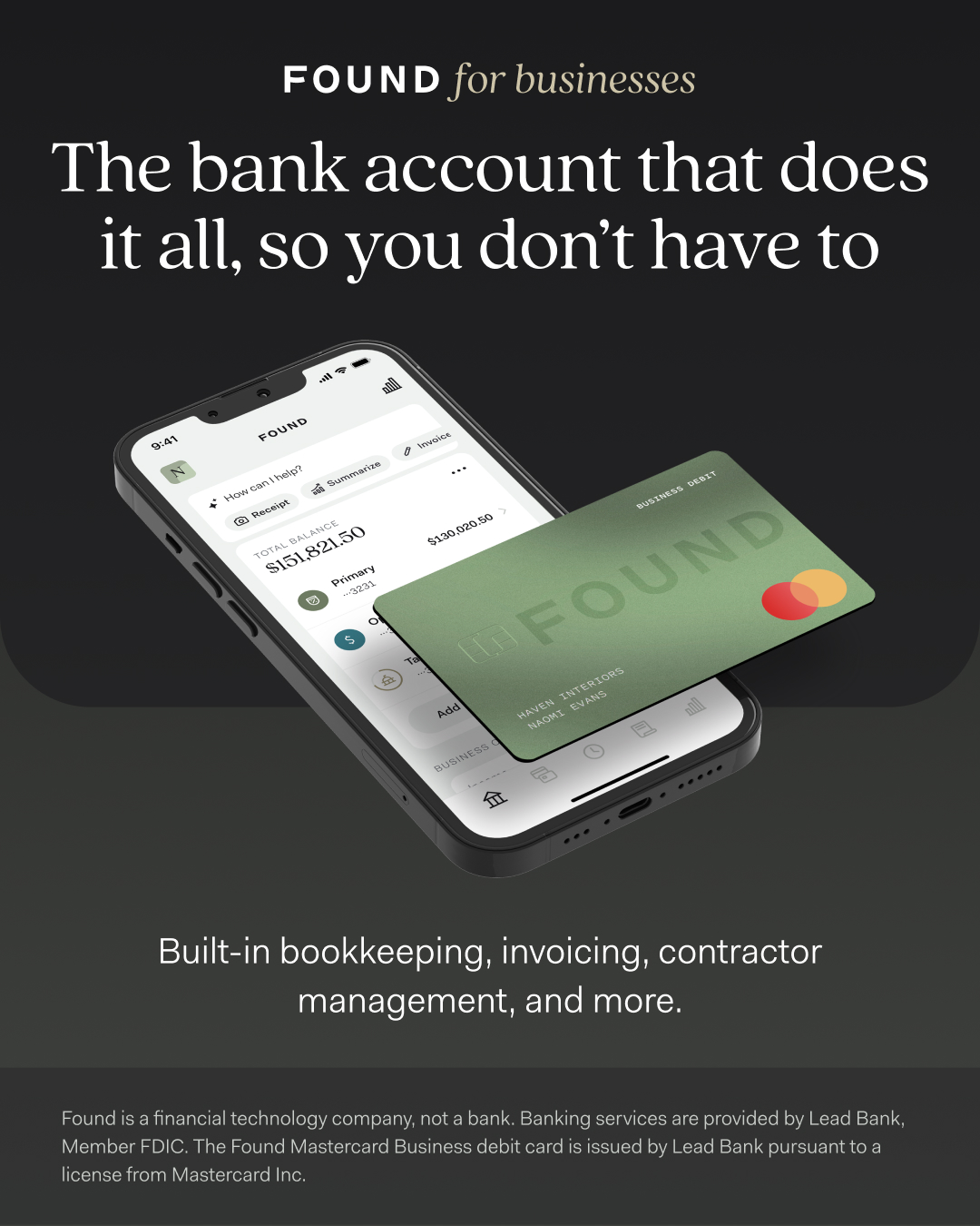 Found Facebook ad
