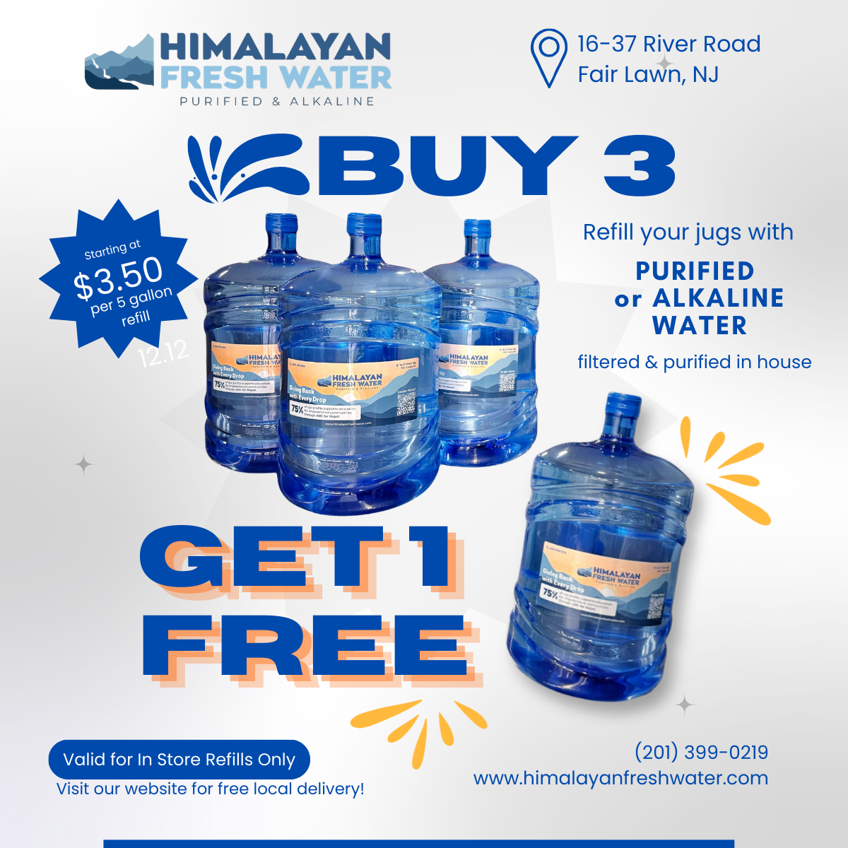 Himalayan Fresh Water Facebook ad