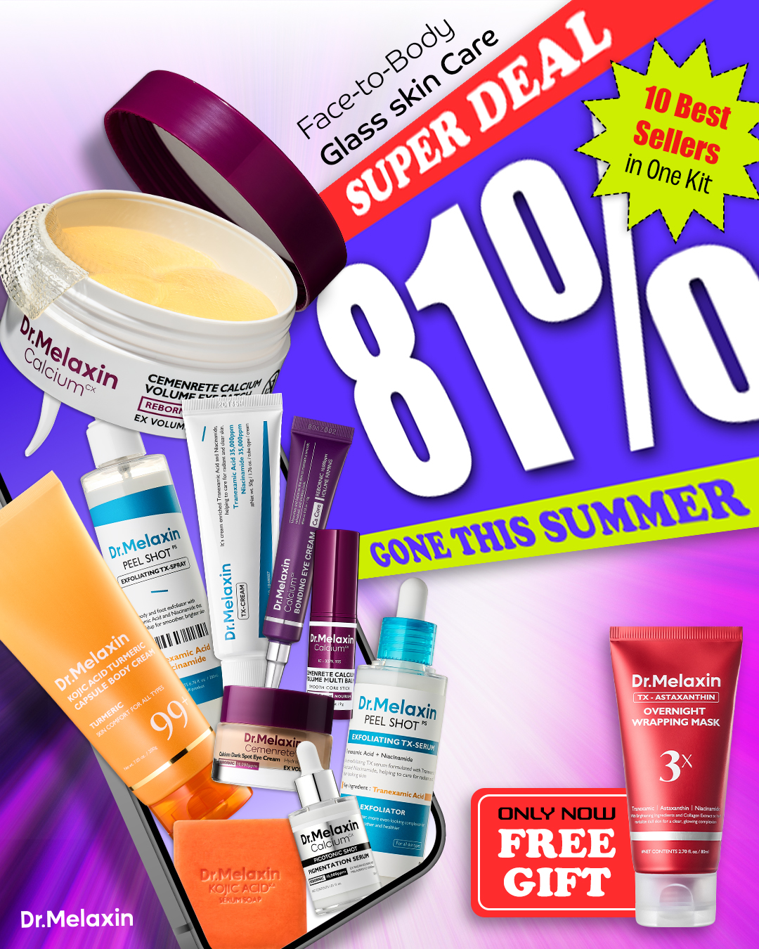 Dr.Melaxin UK Facebook ad