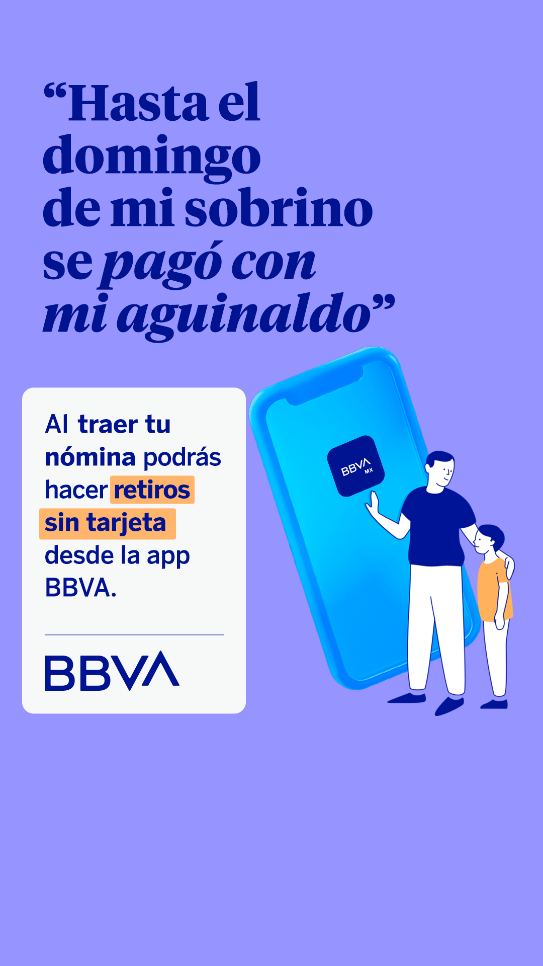 BBVA Facebook ad