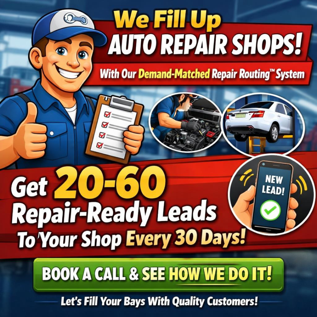 New Spark Plug Facebook ad: Stop Buying Leads. Start Filling Bays.