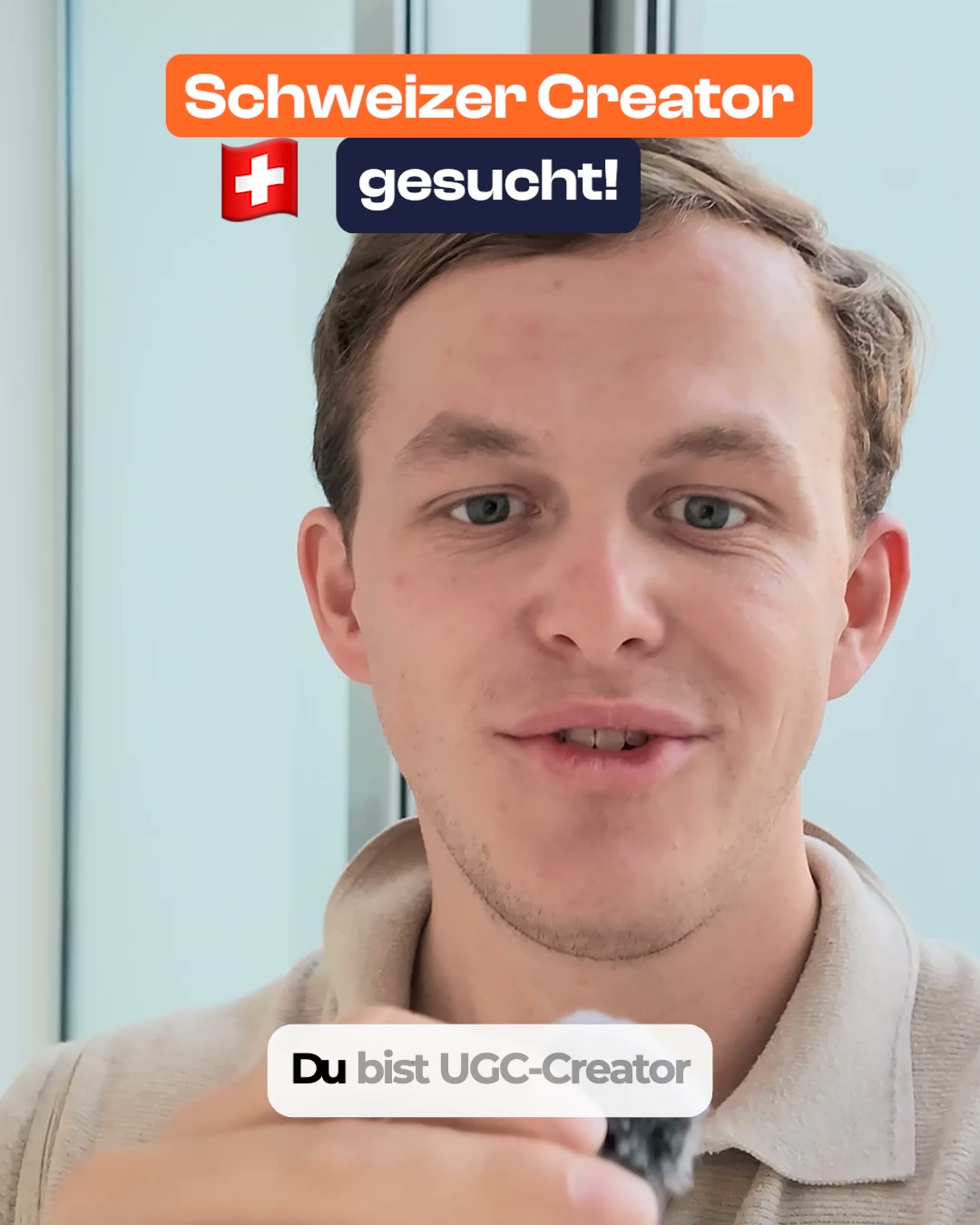 Advertical Facebook ad: (UGC) Creator:in für bezahlte Content-Jobs gesucht