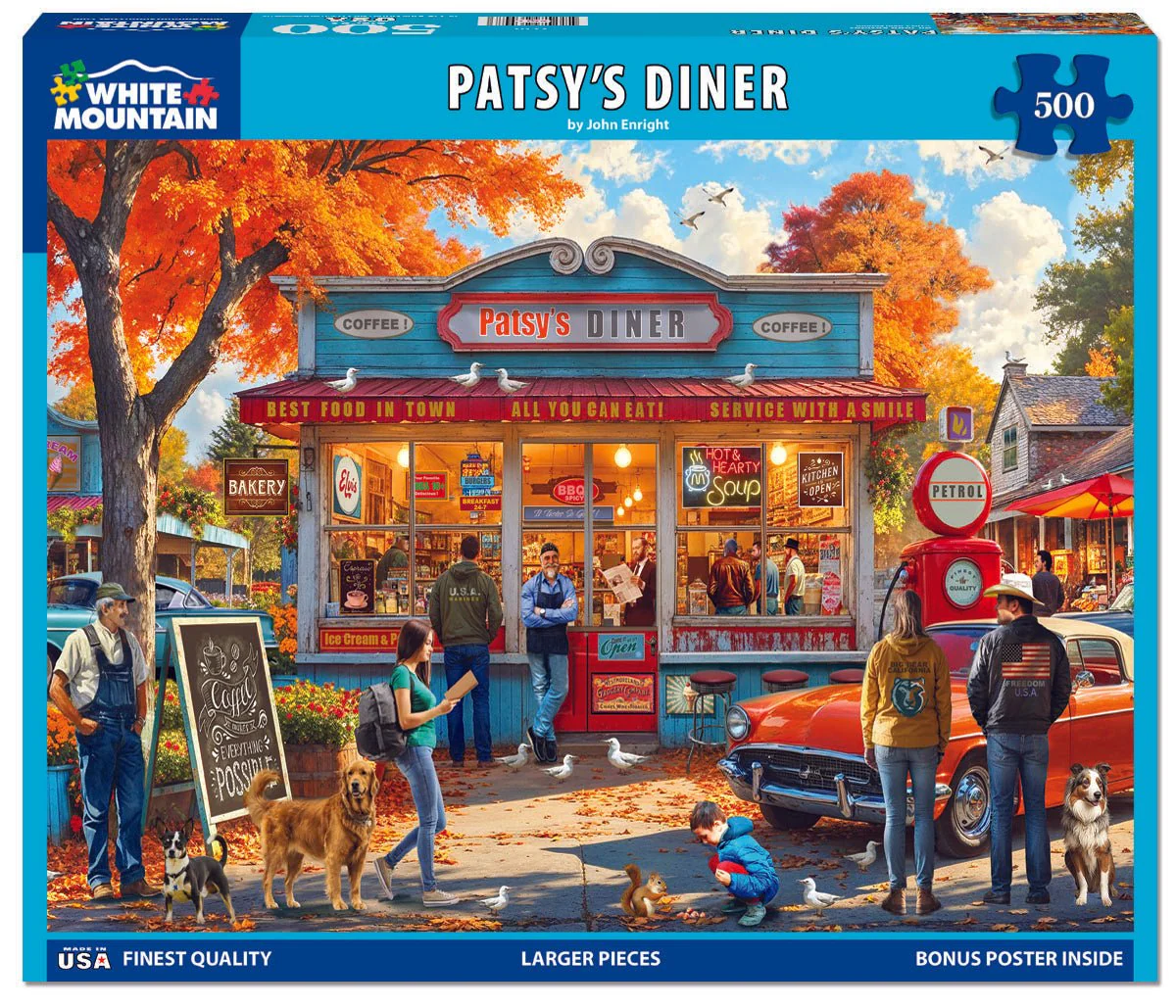 White Mountain Puzzles Facebook ad