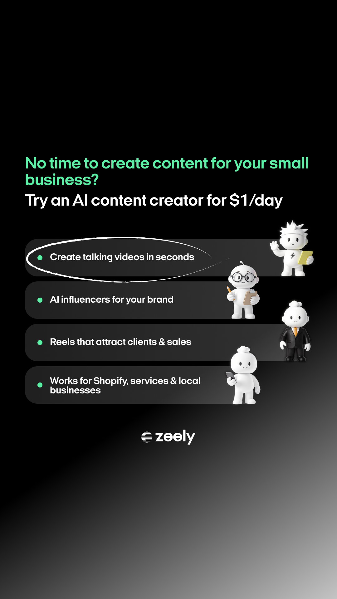Zeely Facebook ad