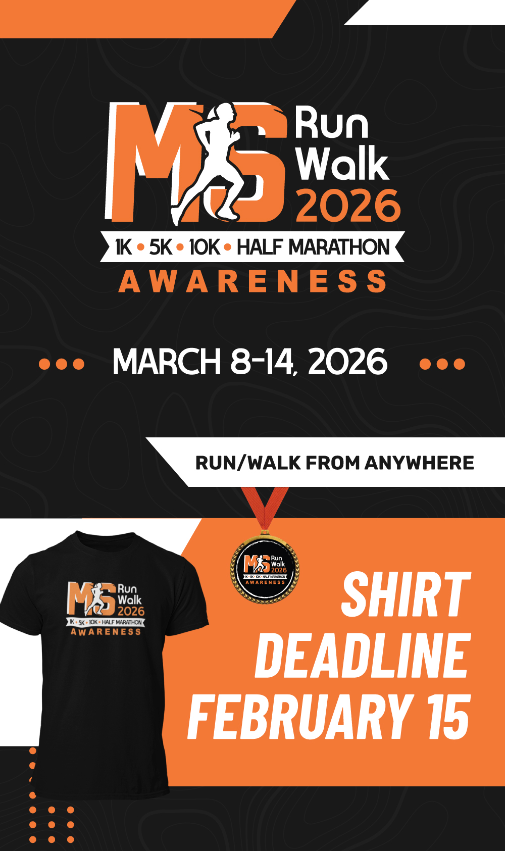 Runs for a Purpose Facebook ad from Jan 11, 2026
