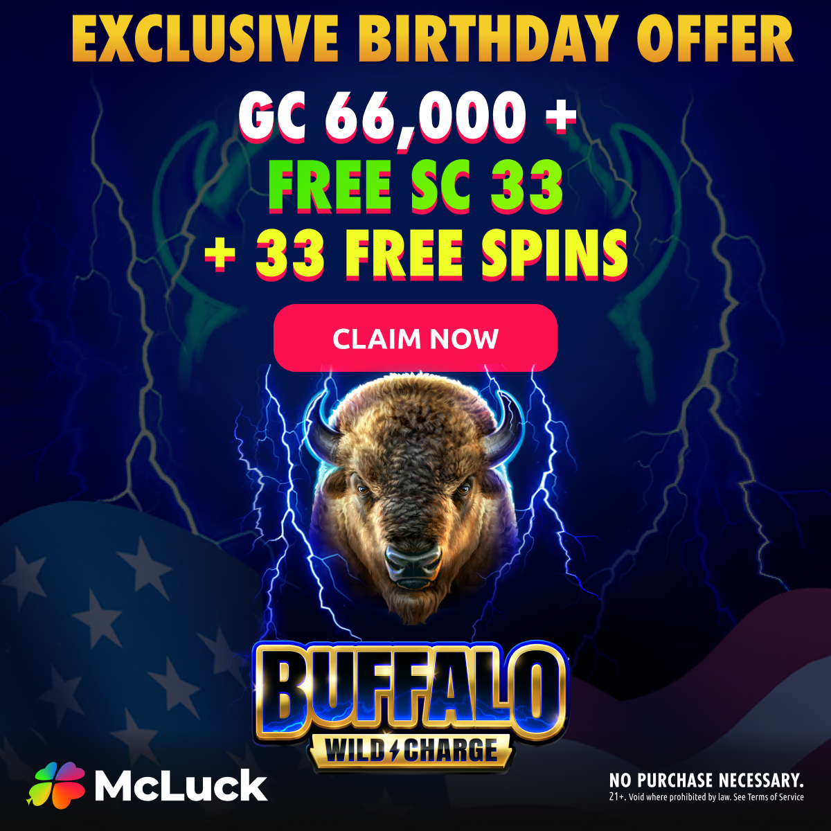 McLuck.com Facebook ad