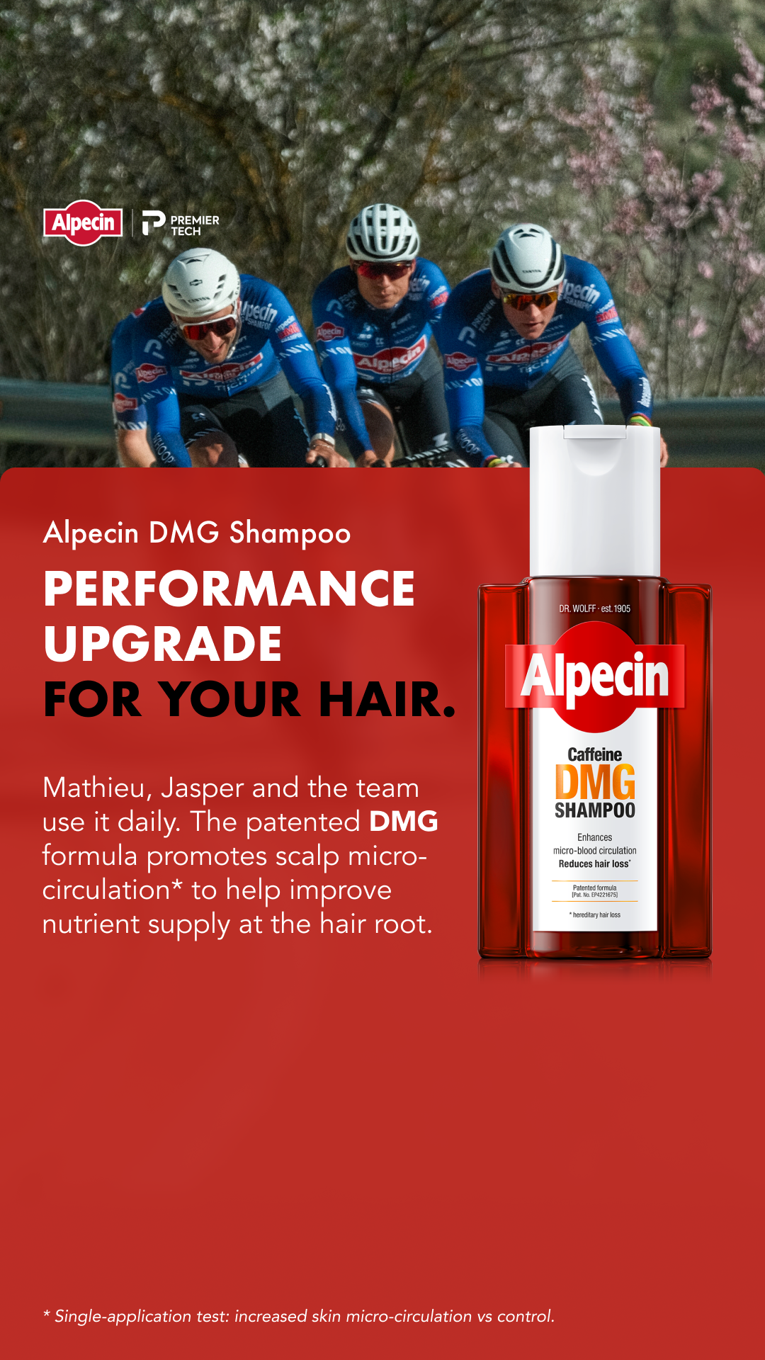 Alpecin Facebook ad