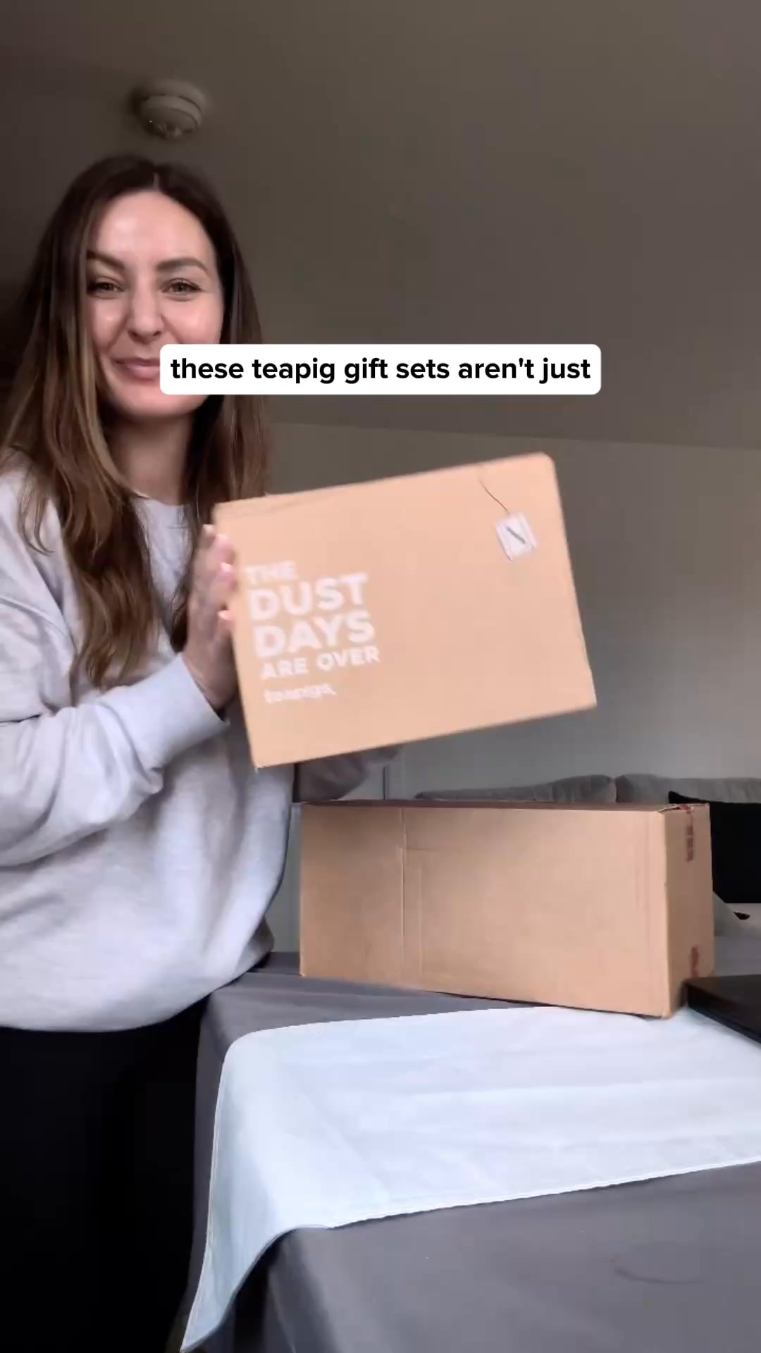 teapigs Facebook ad: Heartwarming Tea Gifts for Simple Comfort