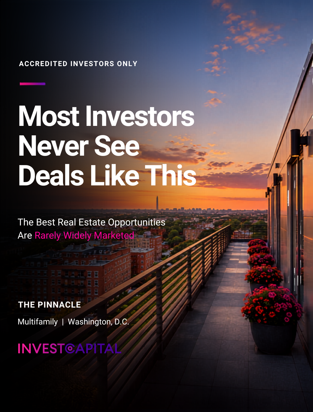Investo Capital USA Facebook ad: D.C. Opportunity
