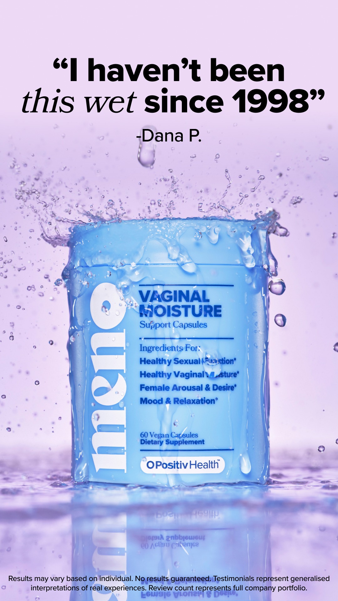 MENO Vitamins Facebook ad