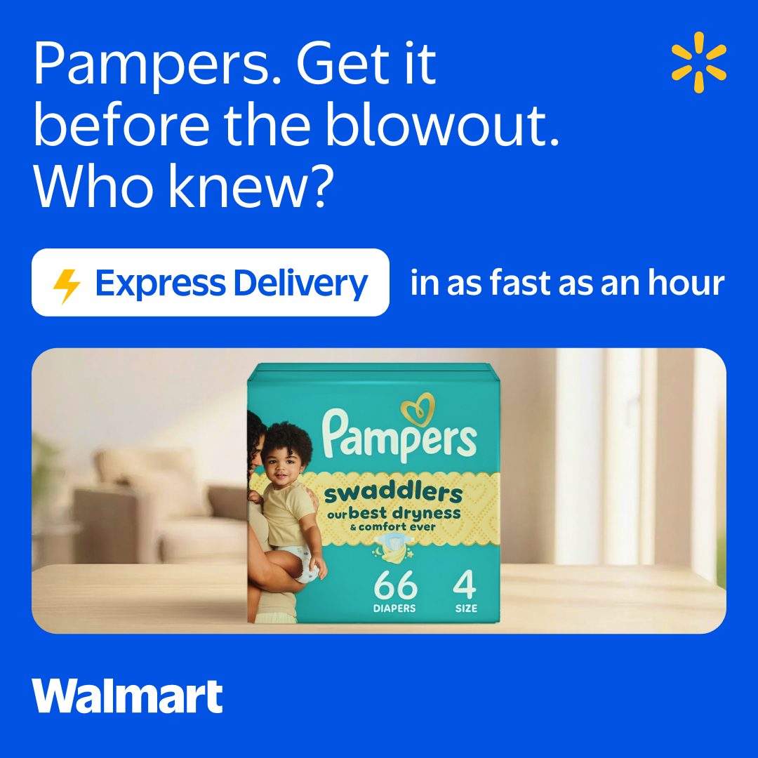 Walmart Facebook ad