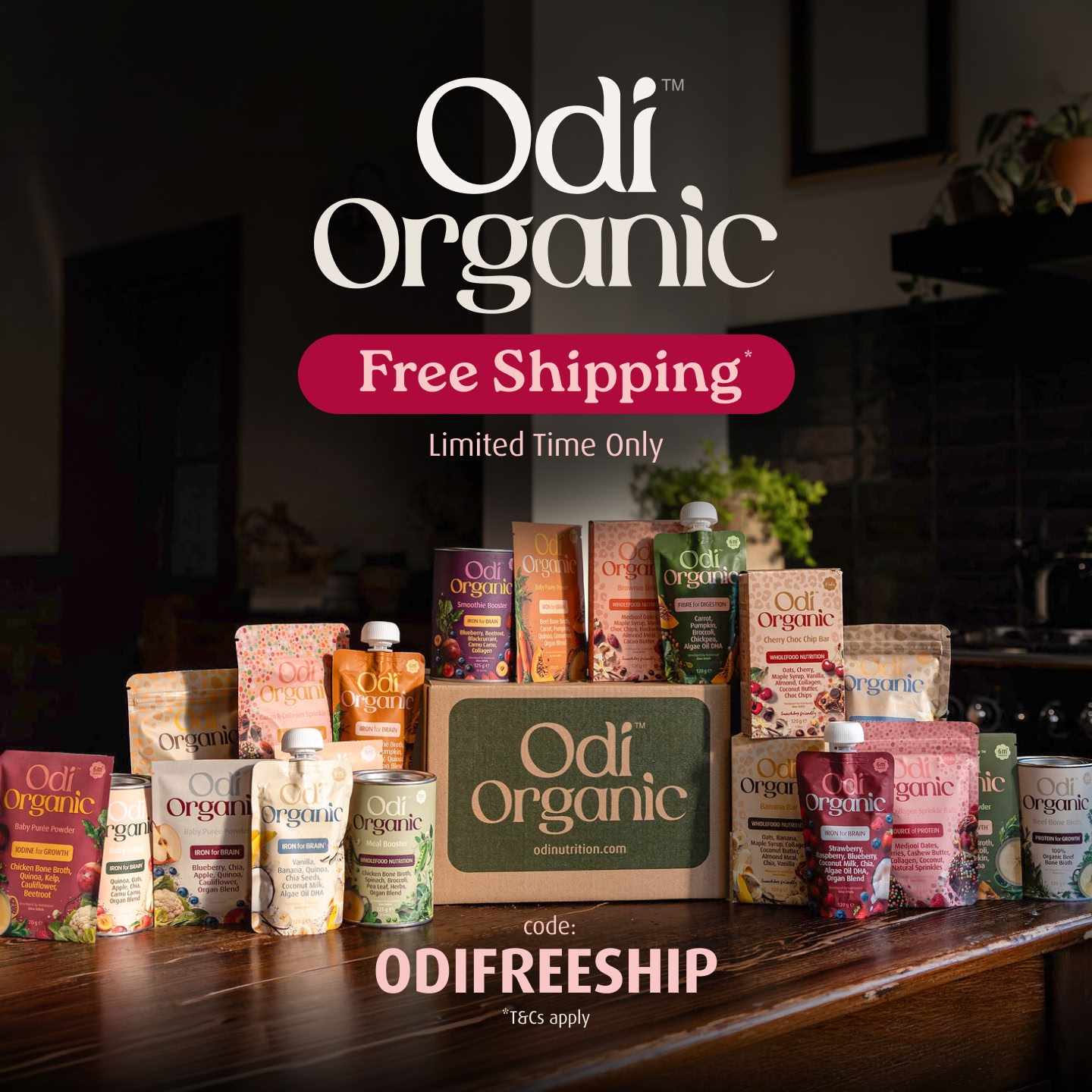 Odi Nutrition Facebook ad