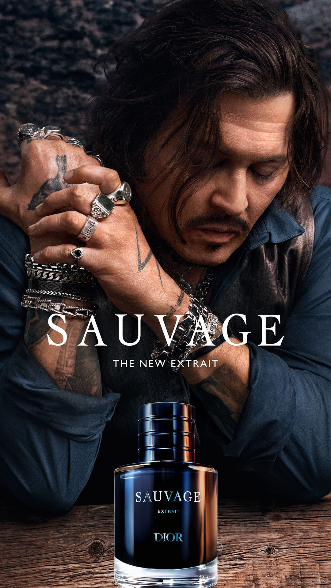 Dior Facebook ad: SAUVAGE, THE NEW EXTRAIT
