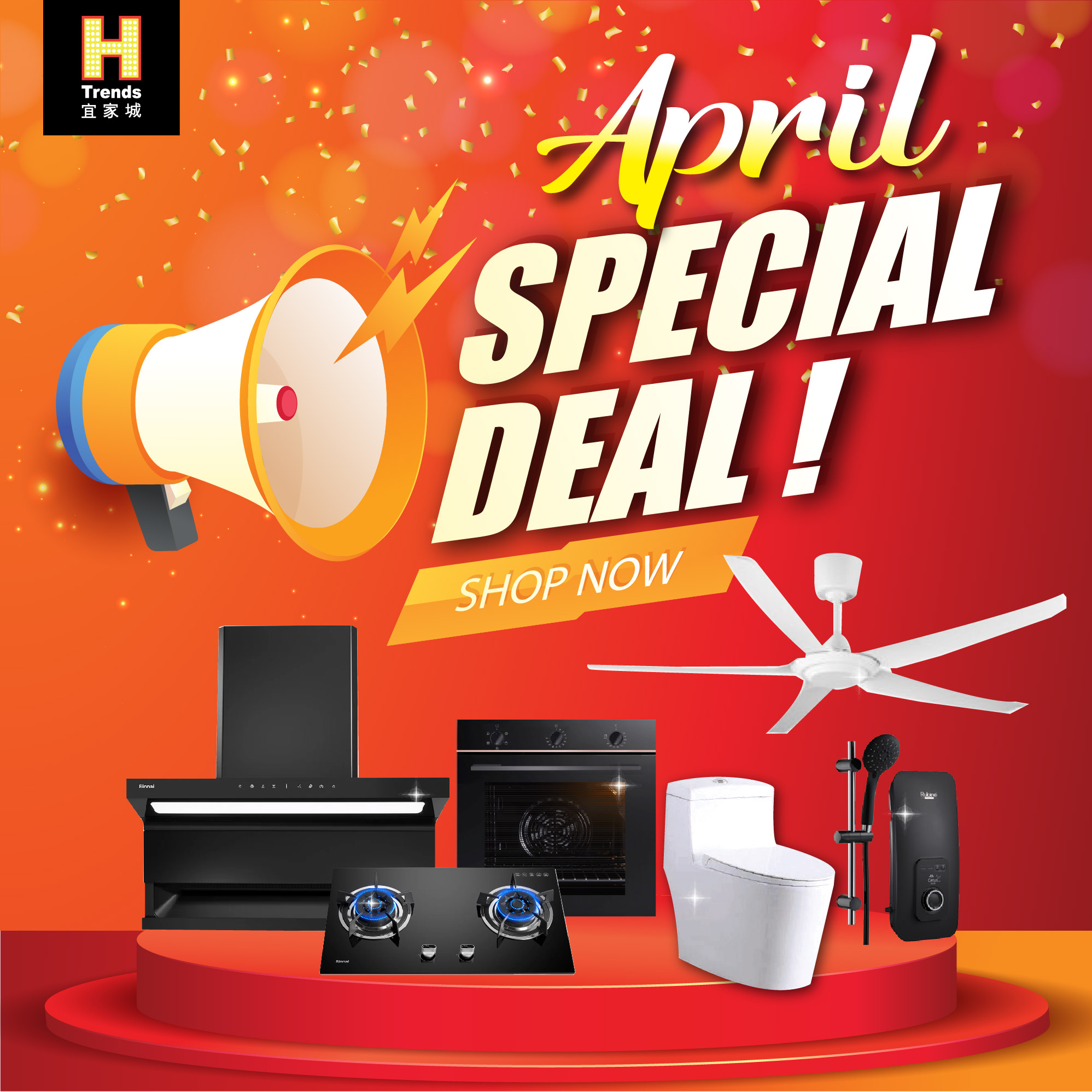 H Trends Kitchen & Bath Sdn. Bhd. Facebook ad: 𝐀𝐏𝐑𝐈𝐋 𝐒𝐏𝐄𝐂𝐈𝐀𝐋 𝐃𝐄𝐀𝐋
