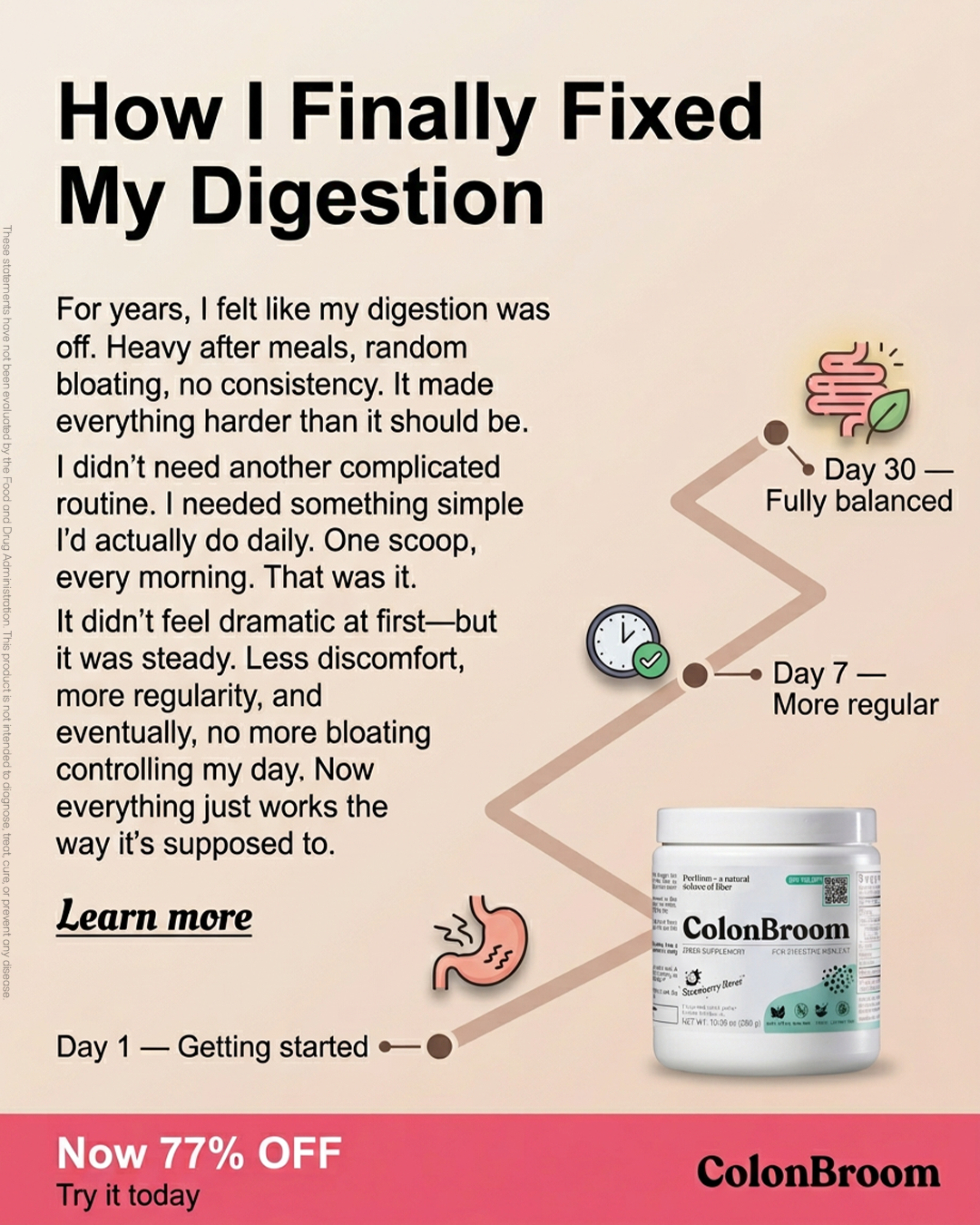 ColonBroom Facebook ad