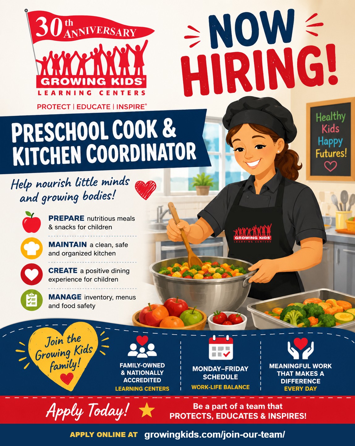Growing Kids Learning Center Facebook ad