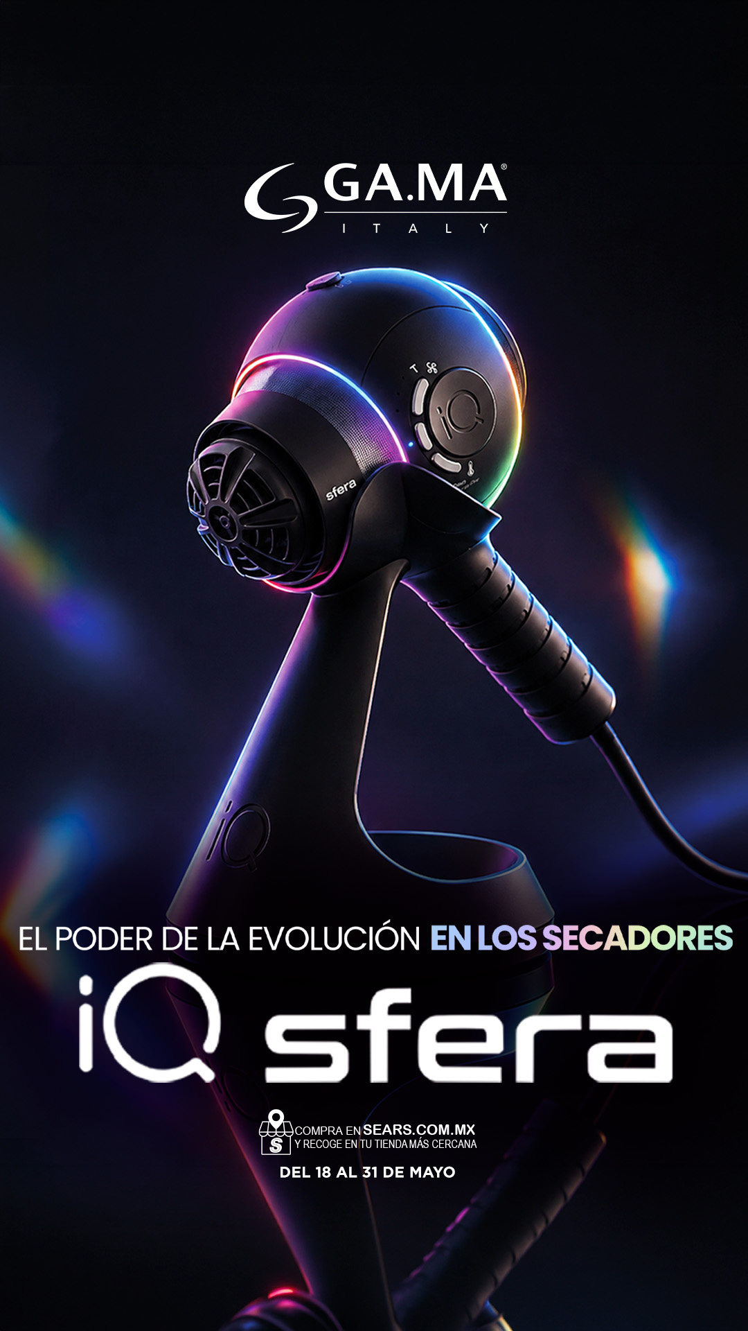 Sears México Facebook ad: ¡En tienda y en línea!