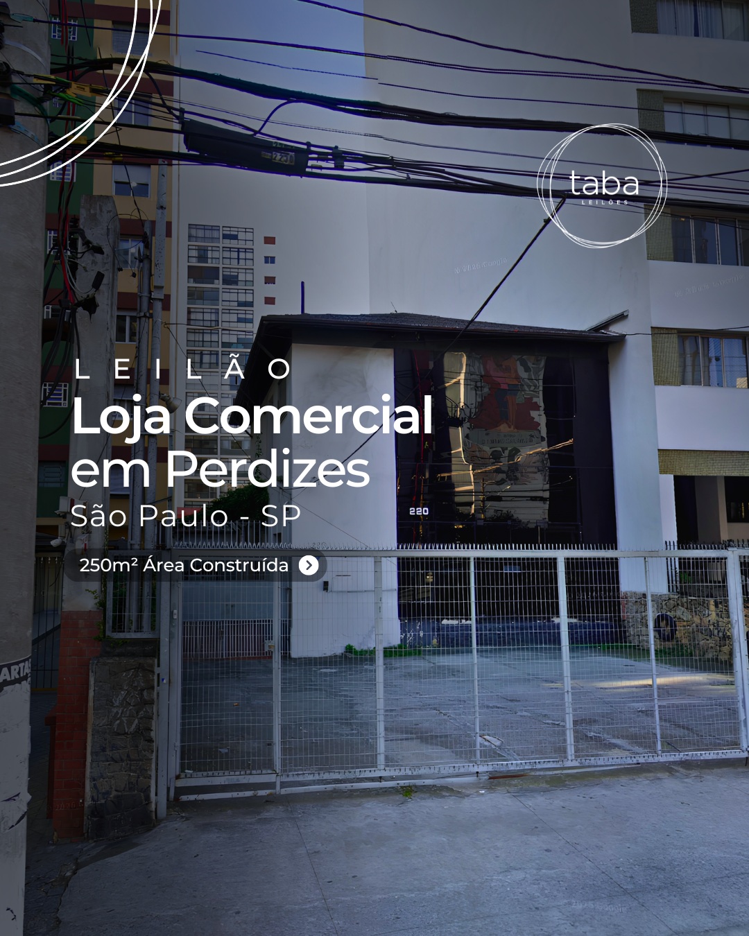 Taba Leilões Facebook ad: São Paulo - SP - Água Branca - Imóvel Comercial Prédios em…